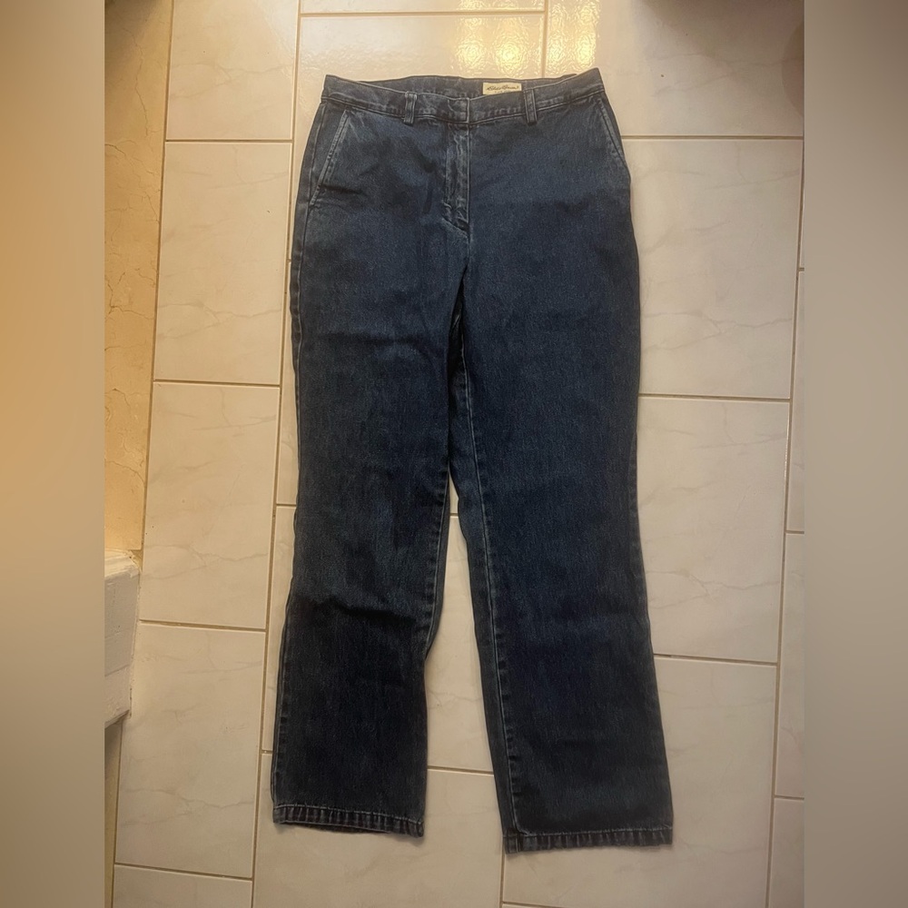 Eddie Bauer Women’s Dark Blue Denim Jeans